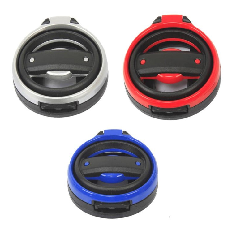 For Jeep Wrangler JK 2007-2017 JL / JT 2018+ Car Air Conditioner Air Vent Water Cup Holder (Silver)