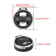 For Jeep Wrangler JK 2007-2017 JL / JT 2018+ Car Air Conditioner Air Vent Water Cup Holder (Silver)