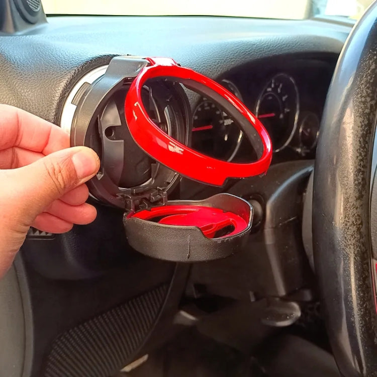 For Jeep Wrangler JK 2007-2017 JL / JT 2018+ Car Air Conditioner Air Vent Water Cup Holder (Blue)