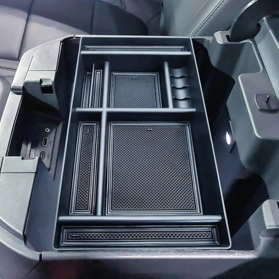 For Chevrolet Silverado GMC 2019-2020 Car Central Armrest Box Storage Box, Style: Type B