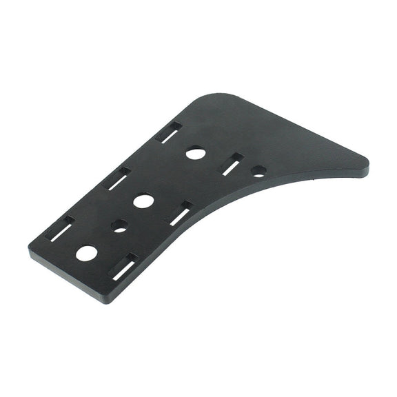 For Jeep Wrangler JL 2018-2019 Car Modification Curved Metal Left Foot Rest Pedal