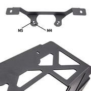 For Jeep Wrangler JL 2018-2019 US Version Car Modified Tire License Plate Frame Mounting Bracket