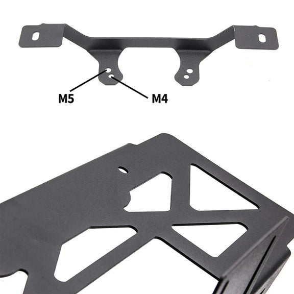 For Jeep Wrangler JL 2018-2019 US Version Car Modified Tire License Plate Frame Mounting Bracket