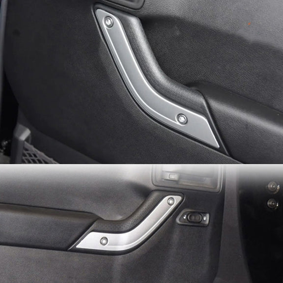 For Jeep Wrangler JK 2007-2017 1 Pair Car Door Inner Handle Decorative Strip