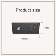 For BMW 3 Series E84 E90 F25 X3 Car Air Conditioner Panel Switch Button Air Volume Key 6411 9344 143-MA