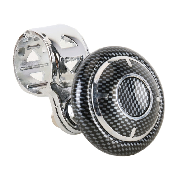 YI-71 Car Steering Wheel Booster Ball Car Power Handle (Carbon Fiber Black)