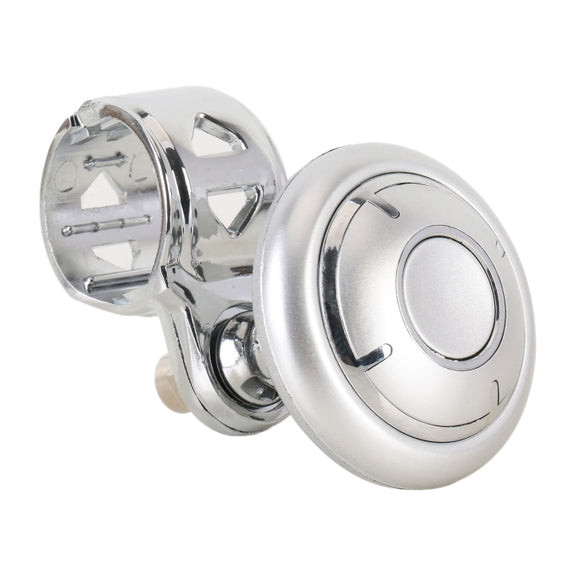 YI-71 Car Steering Wheel Booster Ball Car Power Handle (Silver Grey)