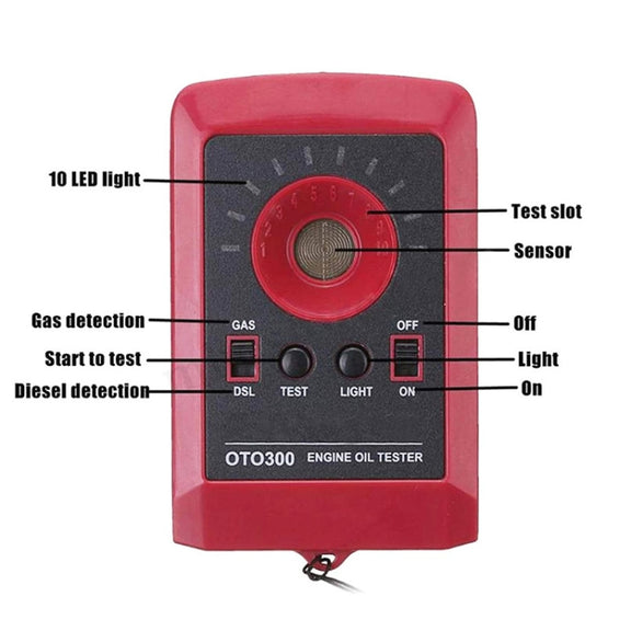 OTC300 Car Oil Tester Lubricating Oil Quality Analyzer