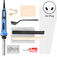 100W Electric Soldering Iron Plastic Welding Machine Car Bumper Repair Plier, AU Plug (Blue) - Hand Tool Sets by PMC TechLife | Online Shopping South Africa | PMC TechLife | Buy Now Pay Later Mobicred
