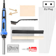 100W Electric Soldering Iron Plastic Welding Machine Car Bumper Repair Plier, EU Plug (Blue) - Hand Tool Sets by PMC TechLife | Online Shopping South Africa | PMC TechLife | Buy Now Pay Later Mobicred