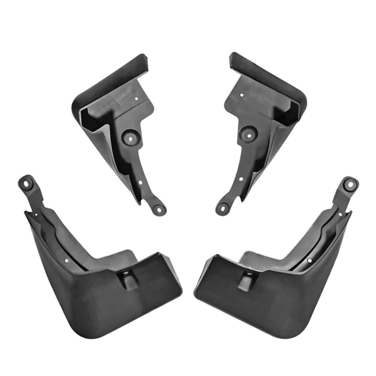 For Toyota RAV4 2019 4pcs/Set Car Auto Soft Plastic Splash Flaps Fender Guard with Pedal