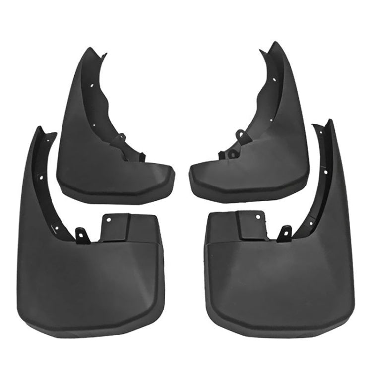 For Nissan Frontier Navarre 2015-2016 4pcs/Set Car Auto Soft Plastic Splash Flaps Fender Guard