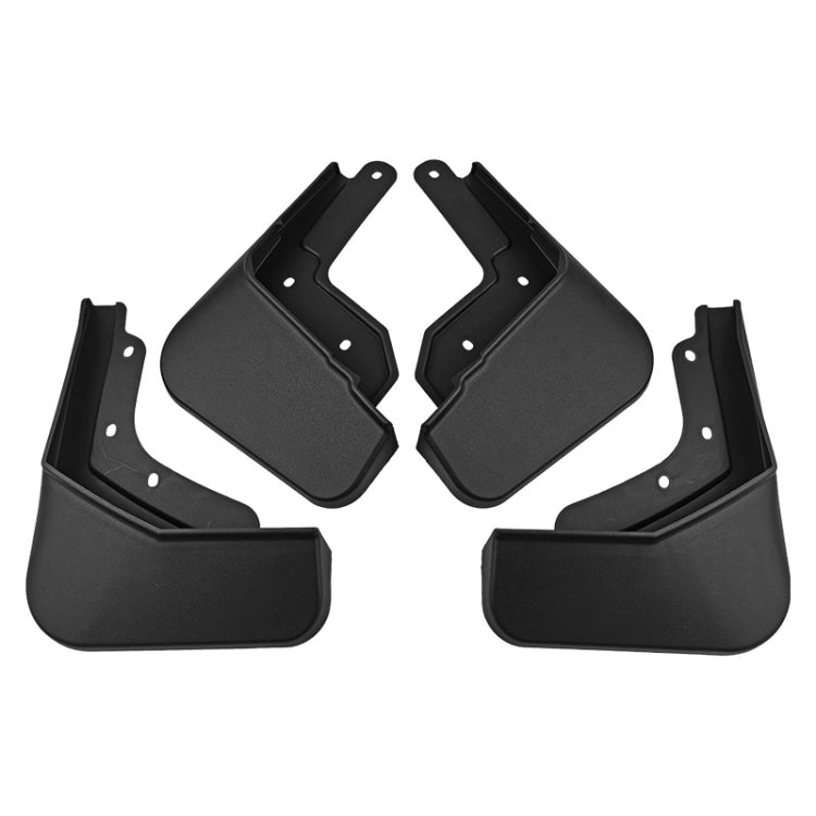 For Polestar 2 4pcs/Set Car Auto Soft Plastic Splash Flaps Fender Guard