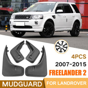 For Land Rover Freelander 2 LR2 2007-2019 4pcs/Set Car Auto Soft Plastic Splash Flaps Fender Guard