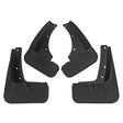 For Mitsubishi Outlander 2013-2014 4pcs/Set Car Auto Soft Plastic Splash Flaps Fender Guard - Mudguards by PMC TechLife | Online Shopping South Africa | PMC TechLife | Buy Now Pay Later Mobicred