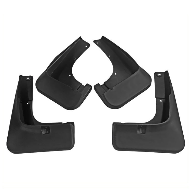 For Mitsubishi Outlander 2015-2019 4pcs/Set Car Auto Soft Plastic Splash Flaps Fender Guard