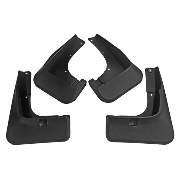 For Mitsubishi Outlander 2015-2019 4pcs/Set Car Auto Soft Plastic Splash Flaps Fender Guard