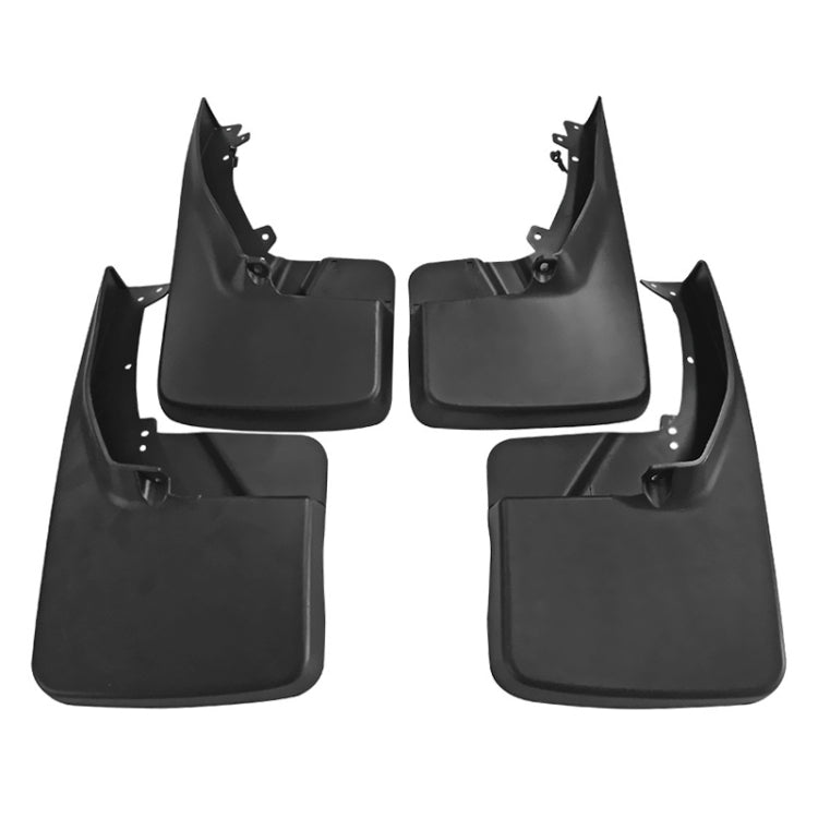 For Dodge RAM 1500 / 2500 / 3500 2010-2018 4pcs/Set Car Auto Soft Plastic Splash Flaps Fender Guard
