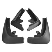 For TESLA MODEL X 2016-2021 4pcs/Set Car Auto Soft Plastic Splash Flaps Fender Guard