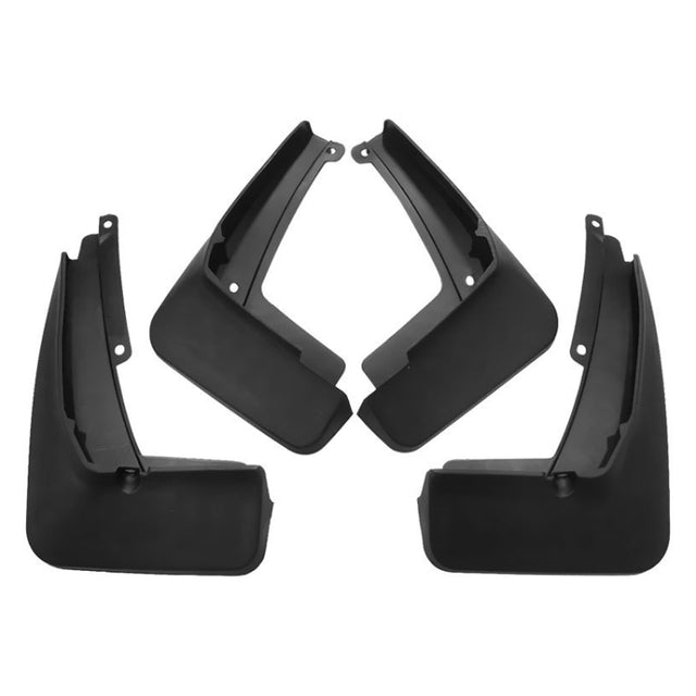 For Volkswagen ID.4X 2015-2023 4pcs/Set Car Auto Soft Plastic Splash Flaps Fender Guard