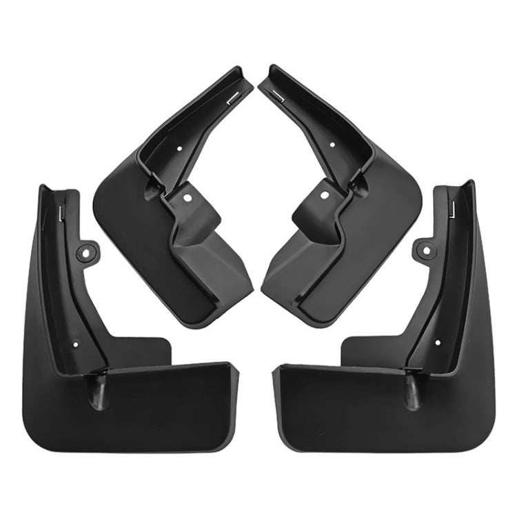 For Peugeot 2008 2020-2023 4pcs/Set Car Auto Soft Plastic Splash Flaps Fender Guard