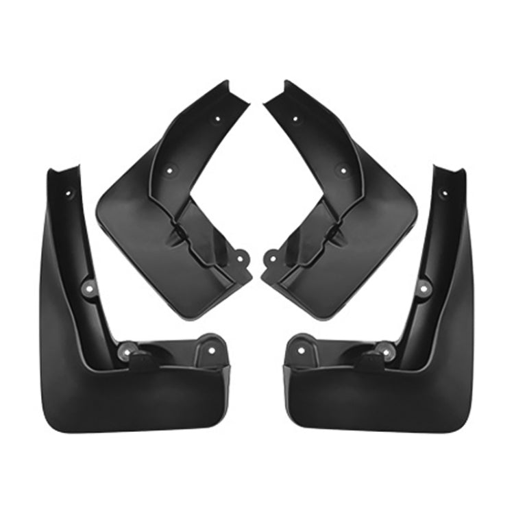 For BMW X1 E84 2010-2015 4pcs/Set Car Auto Soft Plastic Splash Flaps Fender Guard