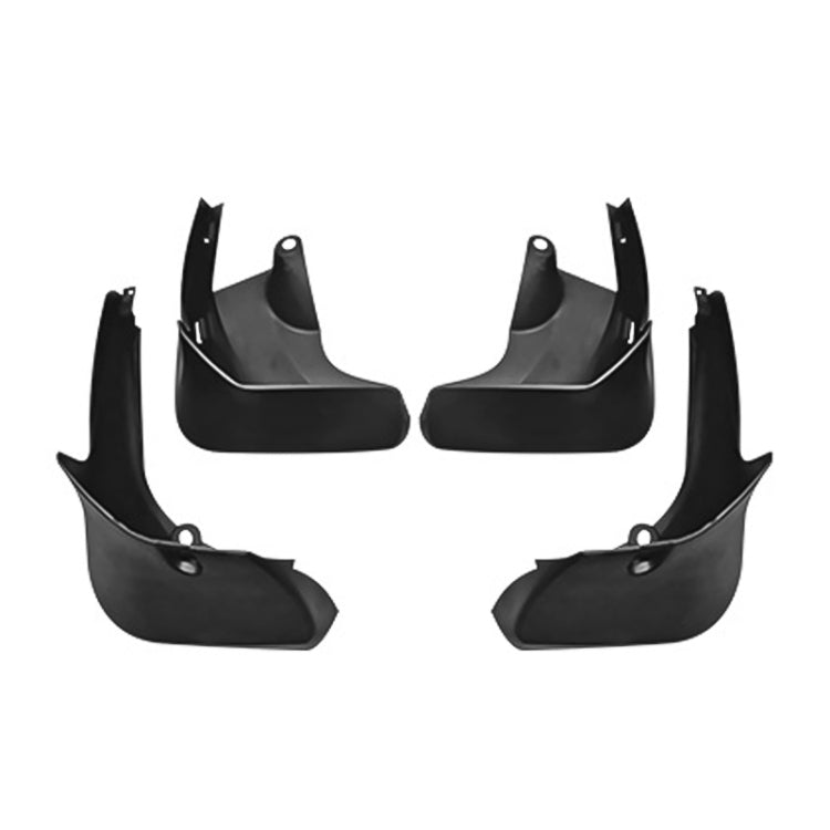 For Mercedes-Benz S-class 2014-2020 4pcs/Set Car Auto Soft Plastic Splash Flaps Fender Guard
