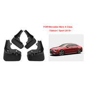 For Mercedes-Benz A-class Sedan Sport 2019-2022 4pcs/Set Car Auto Soft Plastic Splash Flaps Fender Guard