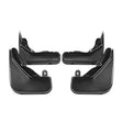 For Mercedes-Benz E-class 2008-2013 4pcs/Set Car Auto Soft Plastic Splash Flaps Fender Guard - Mudguards by PMC TechLife | Online Shopping South Africa | PMC TechLife