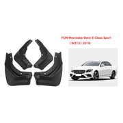 For Mercedes-Benz E-class Sport 2016 4pcs/Set Car Auto Soft Plastic Splash Flaps Fender Guard