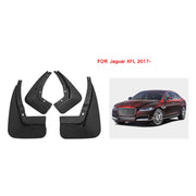 For Jaguar XFL 2016 4pcs/Set Car Auto Soft Plastic Splash Flaps Fender Guard