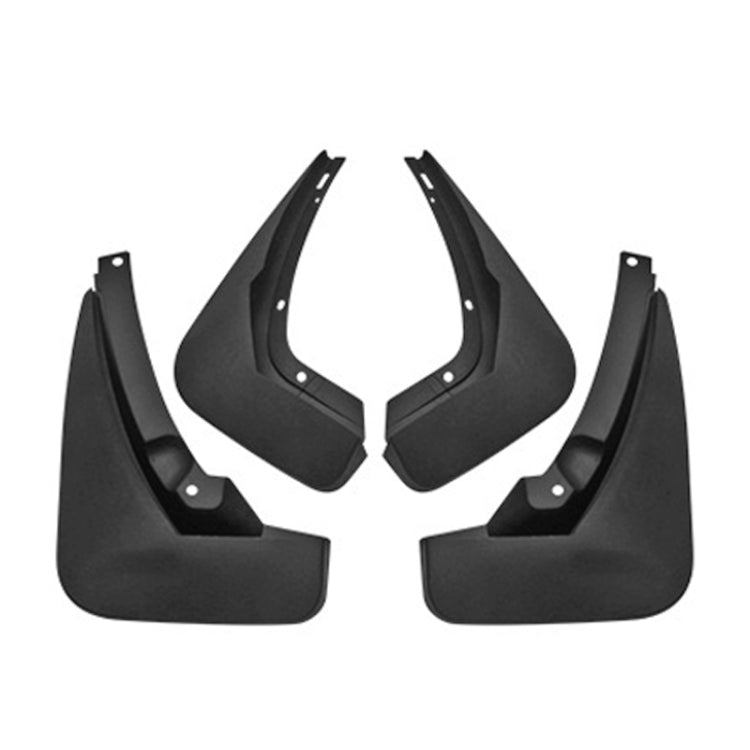 For Jaguar XEL 2018-2019 4pcs/Set Car Auto Soft Plastic Splash Flaps Fender Guard