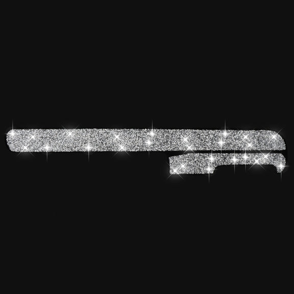 Car Central Control Diamond Decoration Cover Sticker for Volkswagen Golf 6 2008-2012, Right-hand Drive