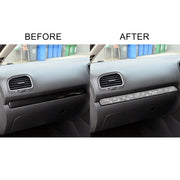 Car Central Control Diamond Decoration Cover Sticker for Volkswagen Golf 6 2008-2012, Right-hand Drive