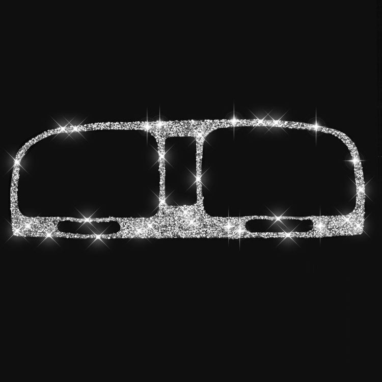 Car Middle Air Outlet Diamond Decoration Cover Sticker for Volkswagen Golf 6 2008-2012, Left and Right Drive