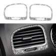 Car Left and Right Air Outlet Diamond Decoration Cover Sticker for Volkswagen Golf 6 2008-2012, Left and Right Drive - Car Interior Mouldings by PMC TechLife | Online Shopping South Africa | PMC TechLife | Buy Now Pay Later Mobicred