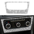 Car AC Panel Diamond Decoration Cover Sticker for Volkswagen Golf 6 2008-2012, Left and Right Drive - Car Interior Mouldings by PMC TechLife | Online Shopping South Africa | PMC TechLife | Buy Now Pay Later Mobicred