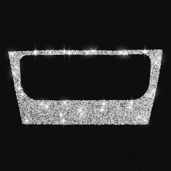 Car AC Panel Diamond Decoration Cover Sticker for Volkswagen Golf 6 2008-2012, Left and Right Drive