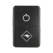 TS-202 For Toyota Blue-green Light Car Small Dual Control Switch with Lock
