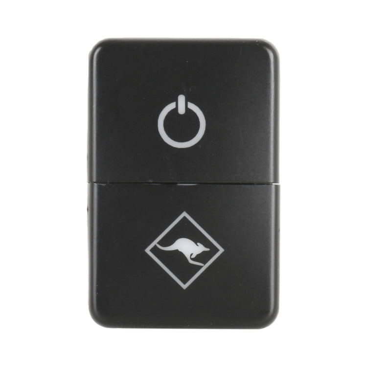 TS-202 For Toyota Blue-green Light Car Small Dual Control Switch with Lock