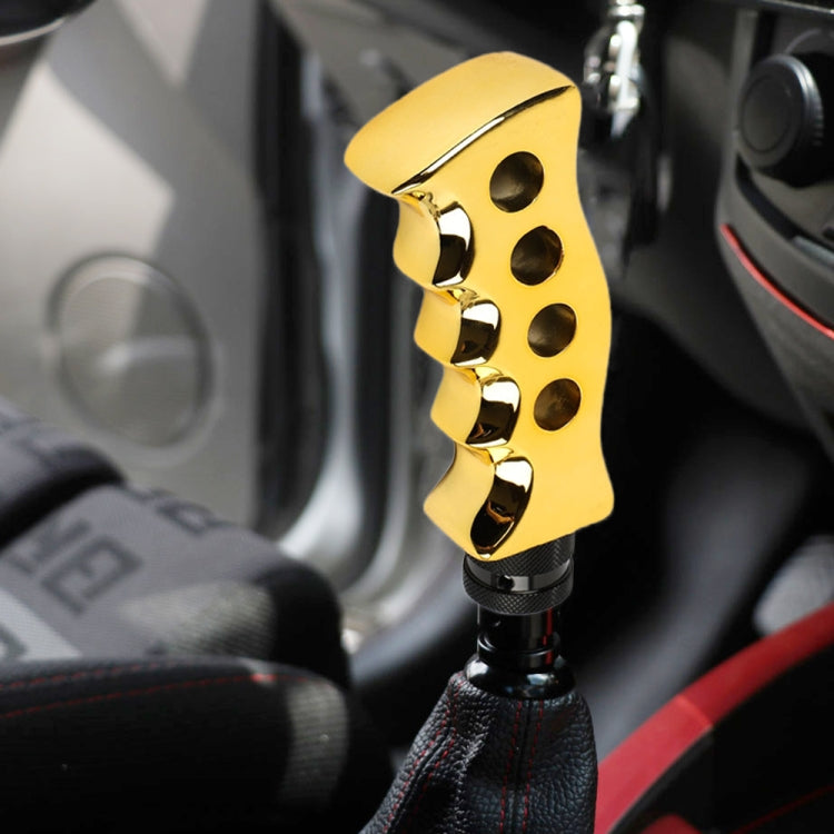 Universal Vehicle Knife-shaped Modified Gear Shift Knob (Gold)