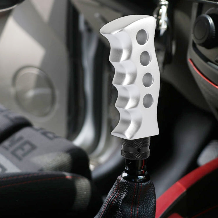 Universal Vehicle Knife-shaped Modified Gear Shift Knob (Silver)