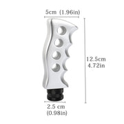 Universal Vehicle Knife-shaped Modified Gear Shift Knob (Titanium Color)