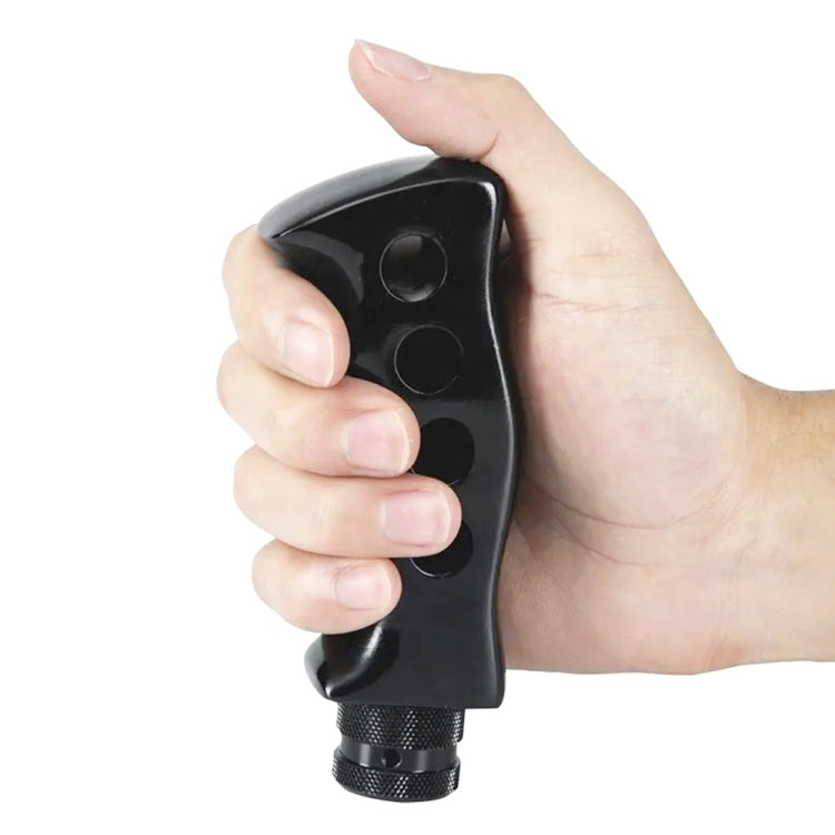Universal Vehicle Knife-shaped Modified Gear Shift Knob (Titanium Color)