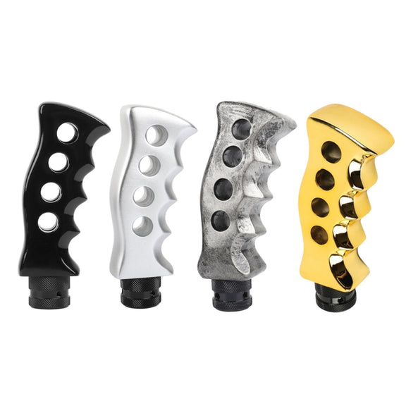Universal Vehicle Knife-shaped Modified Gear Shift Knob (Titanium Color)
