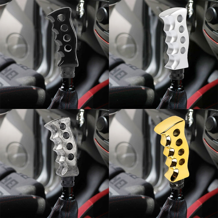Universal Vehicle Knife-shaped Modified Gear Shift Knob (Titanium Color)