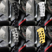 Universal Vehicle Knife-shaped Modified Gear Shift Knob (Titanium Color)