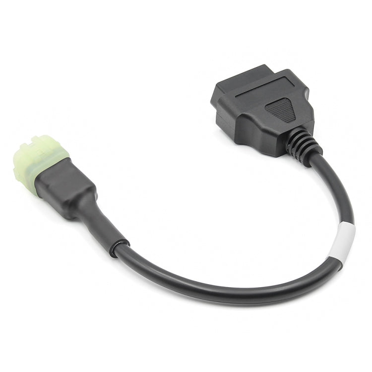 For Kawasaki 6 Pin to OBDII Female Motorcycle Connector Cable