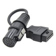 For Iveco 30 Pin Male to OBDII 16 Pin Female Truck Adapter Cable - Cables & Connectors by PMC TechLife | Online Shopping South Africa | PMC TechLife | Buy Now Pay Later Mobicred