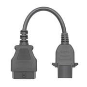 For Volvo 8 Pin Female to OBDII Female Truck Adapter Cable